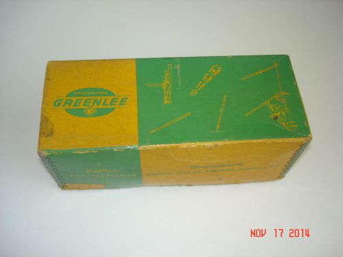 Greenlee # 735 Knock out Conduit Punch set