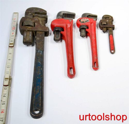 One Lot Of Pipe Wrenches 9045-114