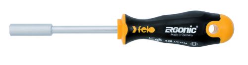 Felo 438 125 40 Bit Holder Magnetic Ergonic® 1/4&#034;x100mm Made in Germany