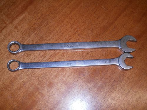 mac 2  wrenchs 12 point combination m19cl and m-18cl U.S.A