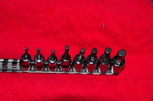 Snap-on 8 Piece Socket Driver, Hex Standard