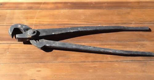 ANTIQUE Ashcroft Mfg 1875 TOOL WRENCH Iron FARM VINTAGE TRACTOR Pipe WRENCH OLD