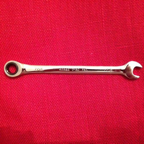 42562 new craftsman 7/16” combination ratcheting wrench inch for sale