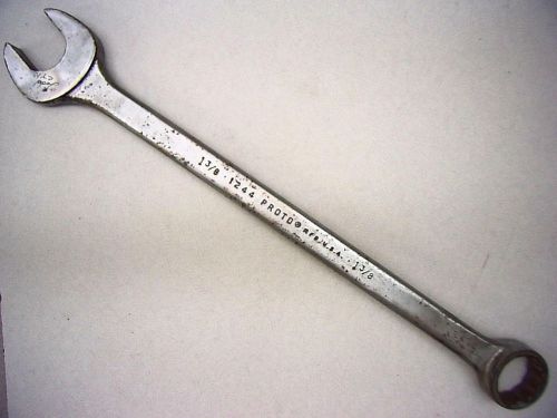 Proto 1244 Combination End Wrench 1-3/8&#034;