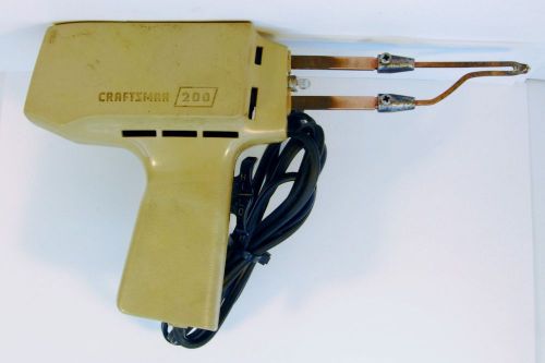 CRAFTSMAN 200 Sears Heavy Duty Dual-Heat Soldering Gun  Model 758.52851 2.5 AMP