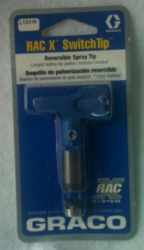 GRACO RAC X SwitchTip LTX315 Airless spray tip new genuine reversible