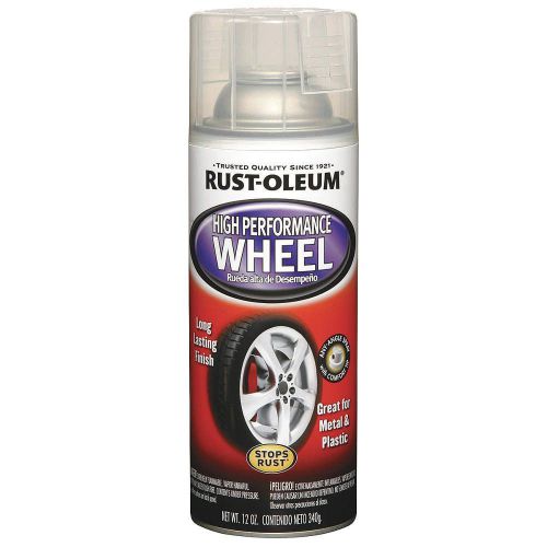 Clear Rust-Oleum 248929 Automotive 11-Ounce High Performance Wheel Spray Paint,
