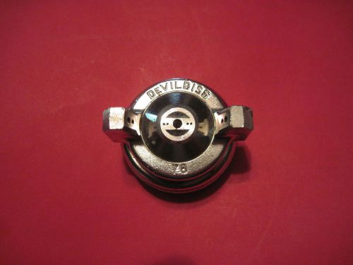 Devilbiss spray gun air cap &amp; ring ,78 nozzle cap with retaining ring