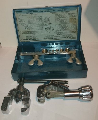 Vintage  IMPERIAL 1226-F Tubing Tool Kit