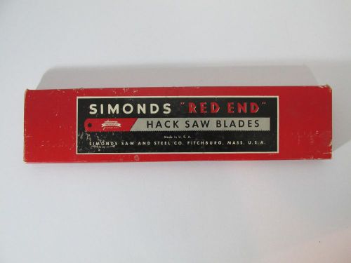 Simonds &#034;RED END&#034; Hack Saw Blades, 12&#034;-32T All Hard,  No. 32-11232 (Box of 100)