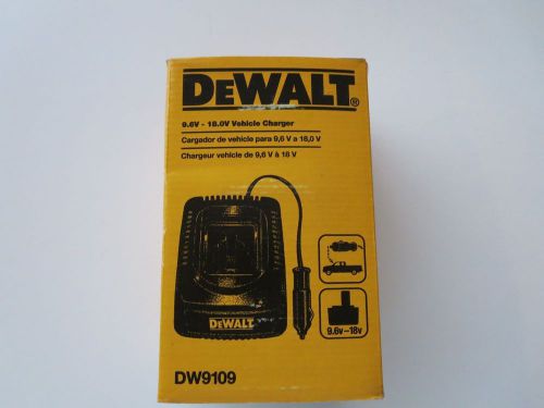 DeWalt DW9109 9.6V - 18V  One Hour Vehicle Charger