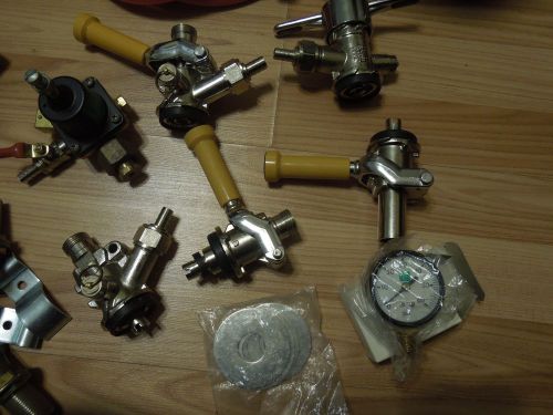 Kegerator Parts Kit Couplers Nipple Assembly Assemblies CO2 Regulators LOT