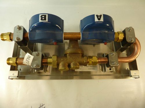 FILTER ASSEMBLY WITH WILKINS 3/4 600 SERIES REGULATOR VALVE ICE SODA MACHINE