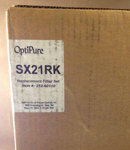 Optipure sx21 rk replacement filter set 252-60110,optipure sx2-11, sx2-21 for sale