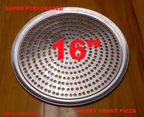 16 INCH SUPER PERFORATED PIZZA PAN COMMERCIAL RESTAURANT QUALITY