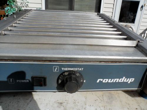 Roundup Commercial Hot Dog Grill Roller HDC-20 Works Great!