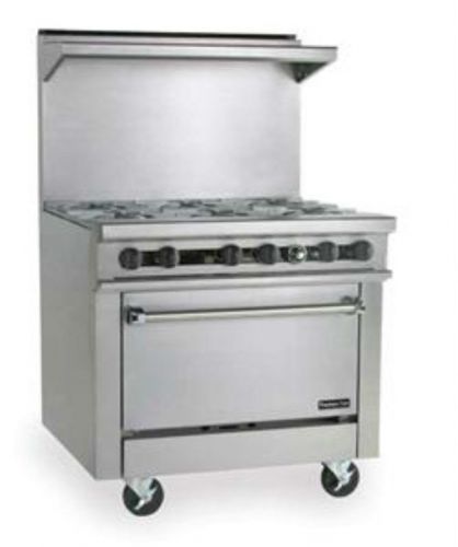 Therma tek 36&#034; 4 burner 12&#034; griddle 1 oven range-new for sale