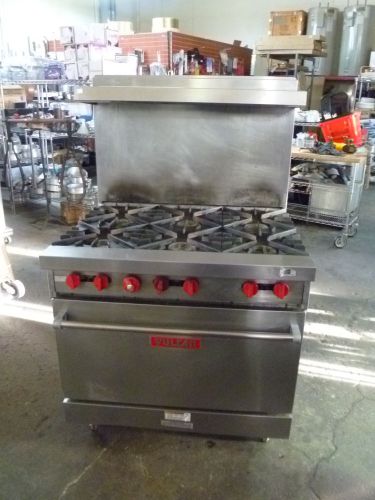 6 Burner Range with Oven by Vulcan