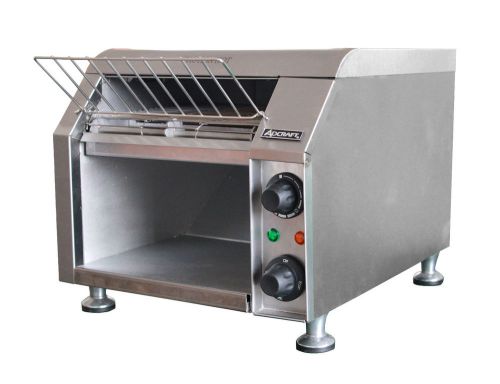 Conveyor toaster commercial quality warranty stainless steel adcraft cvyt-120 for sale