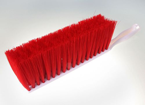 Bench Brush - Red Synthetic Bristles 8&#039; Brush Head   (eBay Lot#214)