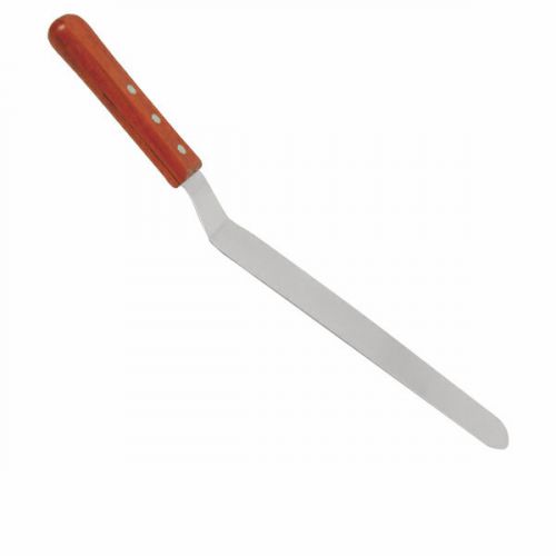 1 piece new offset stainless steel icing spatula bakery 9.5&#034; slpsp010c  new for sale