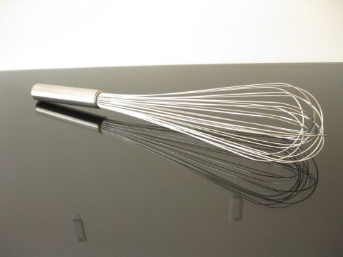 Commercial Balloon SS Heavy Duty Wire Whisk Whip Beater 16&#034; Polar 18-8 SS