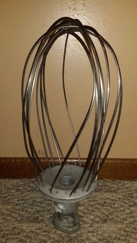 Hobart dough whip whisk 40 quart qt mixing attachment vmlh40d twisted missing for sale