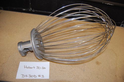 Hobart 30 Qt Wire Whip / Whisk, DS30D, GREAT condition, See Pics!
