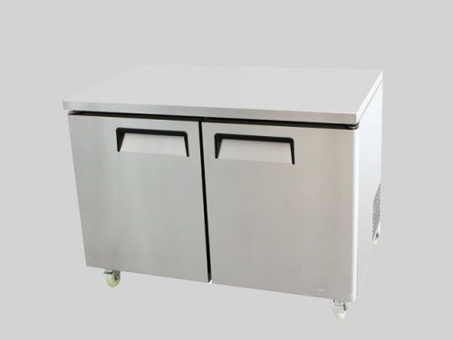 Coolman Commercial 2-Door Under Counter Worktop Freezer 48&#034;