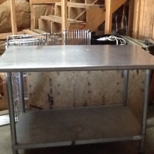 Stainless Steel Prep / Work Table