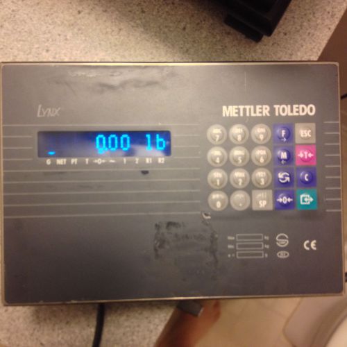 Metler Toledo Lynx scale indicator weighing