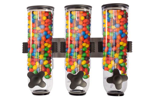 Jefe’s Frozen Yogurt Toppings Dispenser (3 Containers with Wall Mount)