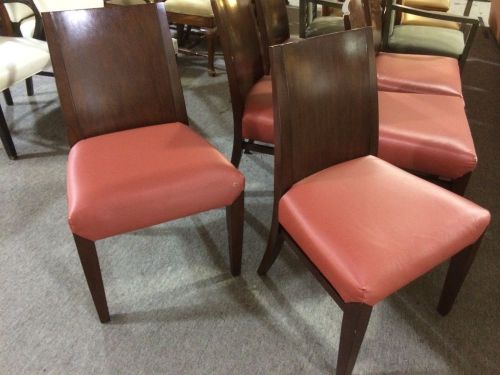 Used wood frame commercial grade restaurant chairs for sale