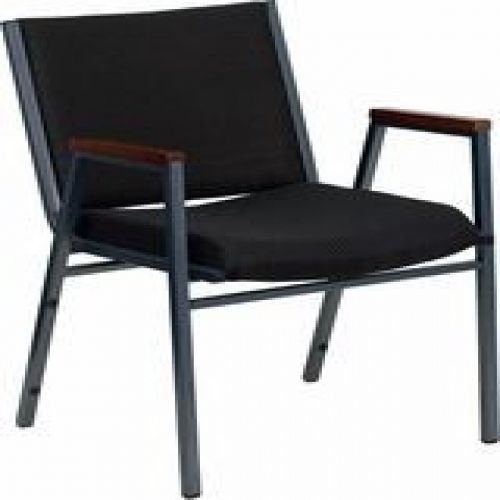 Flash furniture xu-60154-bk-gg hercules series heavy duty 3&#039;&#039; thick padded black for sale