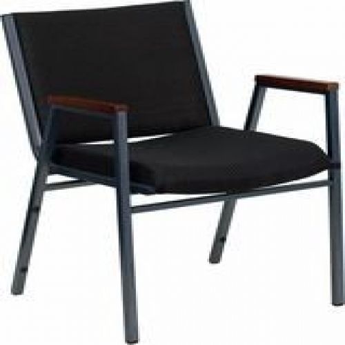 Flash Furniture XU-60154-BK-GG HERCULES Series Heavy Duty 3&#039;&#039; Thick Padded Black