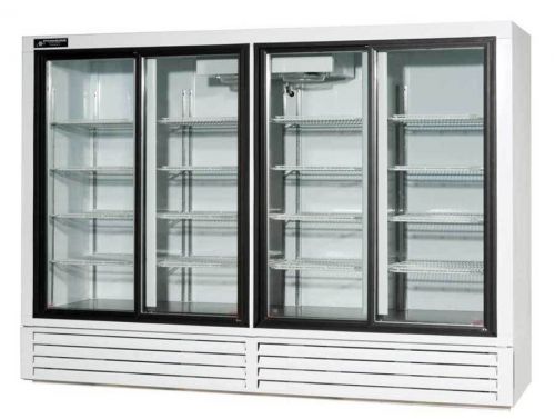 Bush refrigerated modle - bs103gd - 103&#039; floral cooler with four sliding glass d for sale