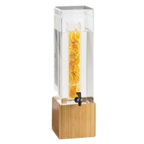 Cal-Mil 1527-1INF-60 1.5 Gallon Bamboo Infusion Beverage Dispenser