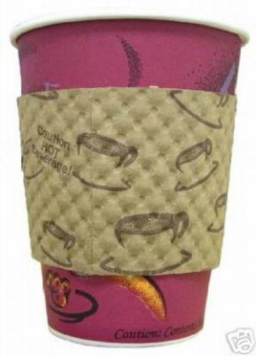 Java Jacket Hot Cup Coffee Sleeves 500ct-12oz to 20 oz