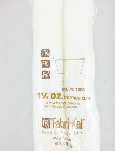 NEW 500 Count - 1.5 Ounce Portion Cups ~ Without Lids Without Lids