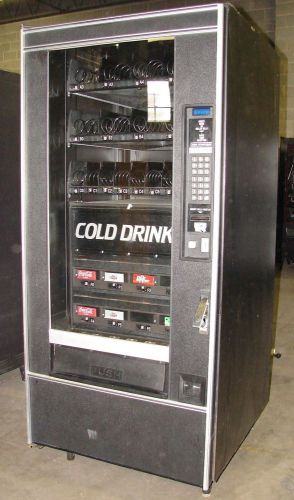 National gpl combo soda snack combo vending machine refurbished clean 30-day w. for sale
