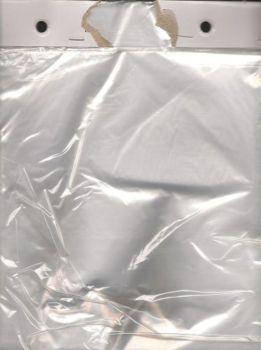 200 12&#034; x 16&#034; Clear Plastic Bags 0.75 mil Quality storage protection MANY USES