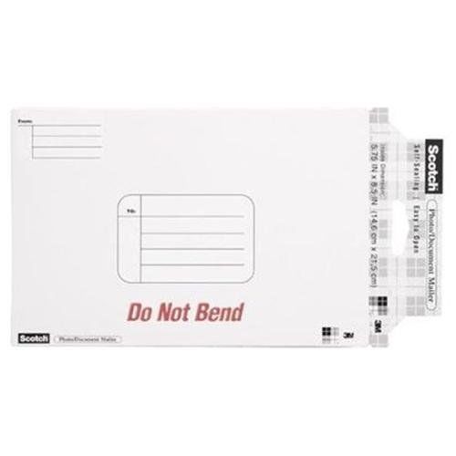 3m photo/document mailers - board - 5.75&#034; x 8.50&#034; - self-sealing - (mmm79161) for sale