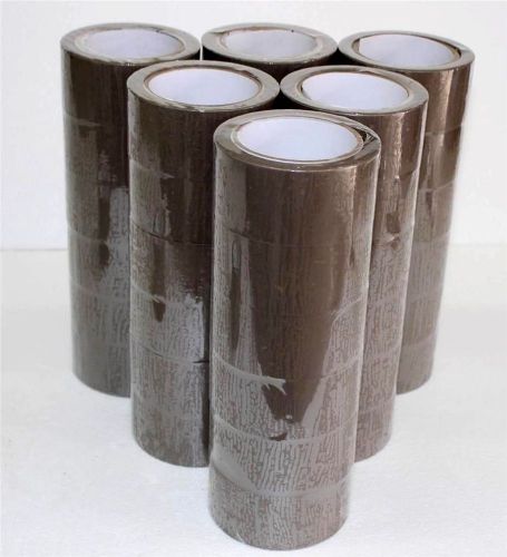 72 rolls brown sealing packing packaging tape 2&#034; x 330&#039;/110yd for sale
