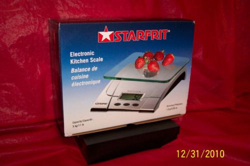 STARFRIT ELECTRONIC KITCHEN SCALE CAPACITY 5 kg/11 lb