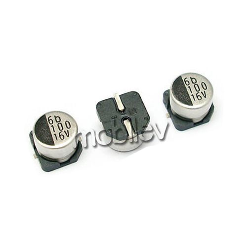 20 16v 100uf 6x5mm smd aluminum solid capacitor sanyo for sale