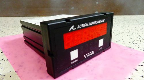 Action instruments visipak digital display meter v432-0000-1 w/ warranty for sale