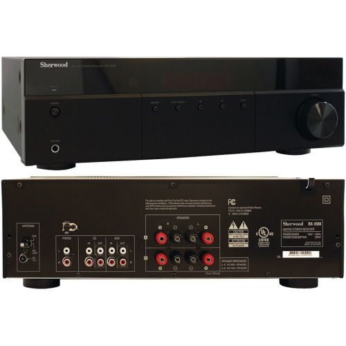 BRAND NEW - Sherwood Rx-4508 200-watt Am/fm Stereo Receiver With Bluetooth(r)