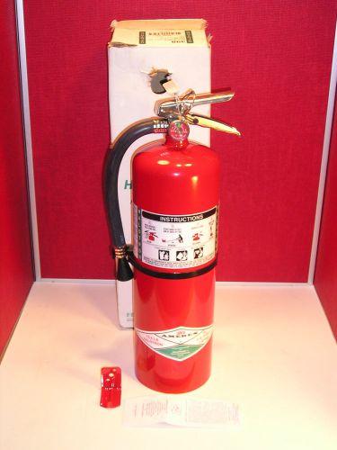 New amerex 398 halotron 15.5 lb fire extinguisher (2-a:10-b:c) with bracket for sale