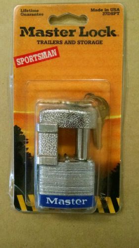 Master lock sportsman for trailers and storage padlock for sale