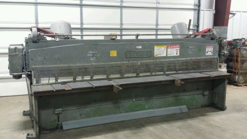 CINCINNATI 3/16&#034; x 12&#039; POWER SHEAR w/backgauge